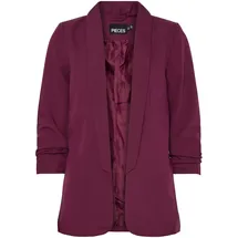 Pieces Blazer Grape Wine 34