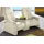 exxpo - sofa fashion Couch Kunstleder 2-Sitzer Beige