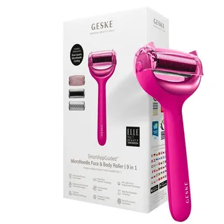 geske MicroNeedle Face & Body Roller 9in1 Geske mit APP (magenta)