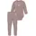 normani Outdoor Sports Merino Body Langarm und Baby Merino Hose in Rosa | Gr.: 68