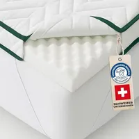 Welldora Matratzentopper 8 cm – Wendbar H3/H4, 3D-Kontur, für
