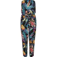 URBAN CLASSICS Viscose Bandeau Overall Black Fruity 3XL
