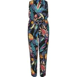 URBAN CLASSICS Viscose Bandeau Overall Black Fruity 3XL