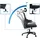MyBuero ERGOMY FLEX Bürostuhl Schwarz
