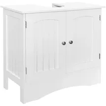 ML-Design Waschbeckenunterschrank 60 x 60 cm Weiß