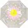 CYPBRANDS CyP Brands-Hello Kitty-Regenschirm für Kinder, Blase, transparent, Handschirm, 48 cm, mehrfarbig, offizielles Produkt