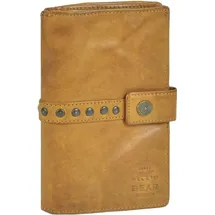 Bear Design Portemonnaie Damen Geldbörse Cow Lavato ocker
