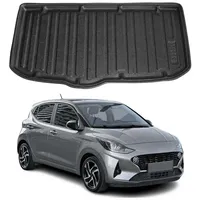 Omac Kofferraumwanne Laderaumwanne kompatibel mit Hyundai i10 AC3 2020-2026 Gummi TPE Schwarz