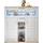 HBZ Romance Barschrank 128x136x42 weiß