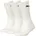 Unisex Kinder Crew Socken Weiß 38 EU
