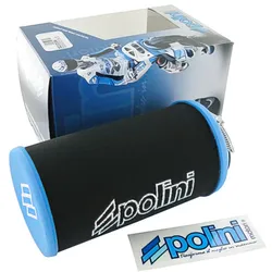 Luftfilter Polini Evolution, für CP Evolution Vergaser, d=60mm, Länge 19cm