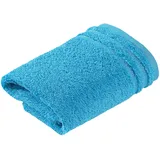 VOSSEN Calypso Feeling Seiftuch 30 x 30 cm turquoise