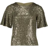 Vera Mont Pailletten-Bluse Braun 46