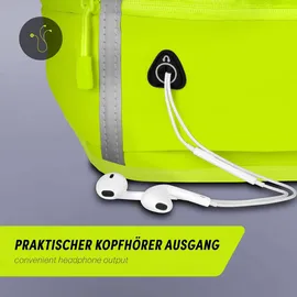 OneFlow iPhone 15 Plus Laufgürtel Grün