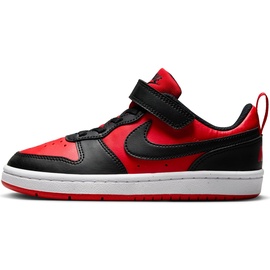 Nike Court Borough Low RECRAFT (PS) Sneaker, University RED/Black-White, 28.5 EU