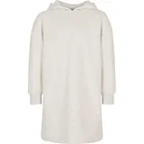 URBAN CLASSICS Girls Oversized Terry Hoody Dress in grau Größe 12-13 JAHRE