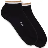 Boss Sneakersocken 2 Paar Schwarz 39-42