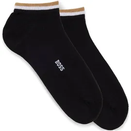 Boss Sneakersocken 2 Paar Schwarz 39-42