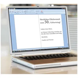 Sigel Glückwunschkarten Alles Gute DIN lang