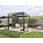 Biohort Pergola 5 m x 3,5 m Dunkelgrau-Metallic