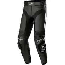 Alpinestars Missile V3 Lederhose - schwarz-weiß - 56