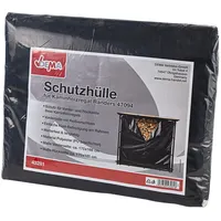 DEMA Schutzhülle für Kaminholzregal Randers 47094 schwarz
