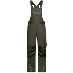 Funktionelle Latzhose "JN879" - 48 - olive
