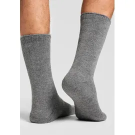 heatkeeper Socken 2-Paar Schwarz/Grau 41-46