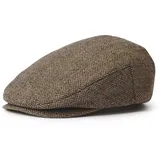 brixton Unisex hooligan snap cap SchieberMütze, Braun/Khaki, XL