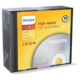 Philips CD-R 10 x), Optischer Datenträger