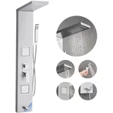 Vevor VVEVOR 5 in 1 Duschpaneel Turmsystem Edelstahl Duschsäule Regenwasserfall