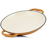 Mahlzeit Paella Pfanne Ø 35 cm Sunny Orange «, Gusseisen,