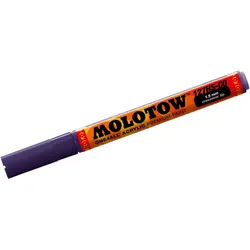 MOLOTOW Permanentmarker One4All 127 HS-CO nachfüllbar 1,5mm violett dunkel Packung mit 6 Stück