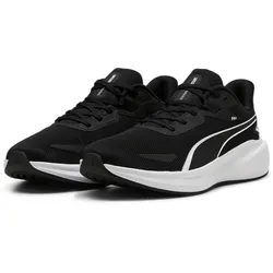 Laufschuh PUMA "SKYROCKET LITE", Gr. 42,5, schwarz (puma schwarz, puma schwarz, puma weiß), Textil, sportlich, Schuhe