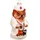 Krebs Glas Lauscha Weihnachtsornament Schwester-Eule 1-tlg. 11cm