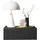 Stella Trading Nachtschrank TABONI 42 x 14 x 30 cm Graphit