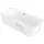 Polysan s.r.o. Portas Eckbadewanne mit Tür 180 x 75 cm (75551)