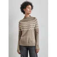 STREET ONE Damen Melange-Look Pullover - 36