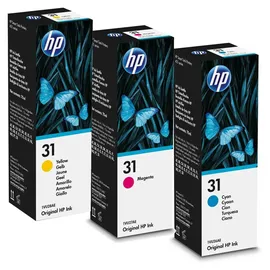 HP 31 Tintenflasche gelb