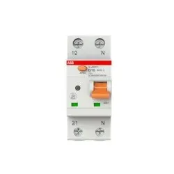 ABB S-ARC1B16 AFDD+LS S-ARC1-B16, 6kA, 1P+N, 2TE Fehlerlichtbogen-Schutzeinrichtung + LS 2CSA255901R9165 SARC1B16