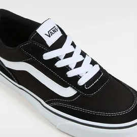 Vans Brooklyn LS Damen Schwarz/Weiß 36