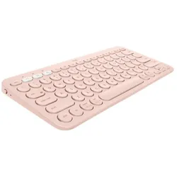 Keyboard Logitech Multi-Device K380 rosa