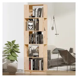 furnicato Bücherregal 51 x 25 x 163,5 cm Braun