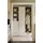 Woood Kleiderschrank Split 95 x 215 x 60 cm Hellgrau