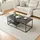 [en.casa] Raukurg Schwarz MDF 120 x 60 x 44 cm