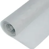 Intirilife Fliegennetz aus Fiberglas Weiß Meterware Breite 100cm Maschenweite 1,2mm - UV beständig Fliegengitter Insektenschutz Gitter Fenster Tür