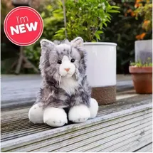 TOBAR Graue Katze Kuscheltier - Grau