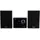 Aiwa MSBTU-300 Micro-HiFi-System mit Bluetooth, CD, USB, FM-Radio, Schwarz