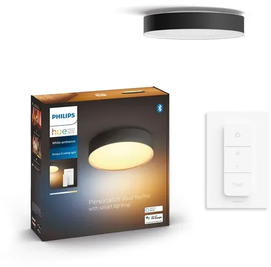 Hue Enrave Small Ceiling Lamp - Black