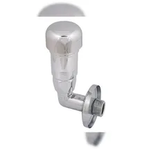 Schlösser Armaturen Schlösser Rohrbelüfter mit Bogen D, verchromt